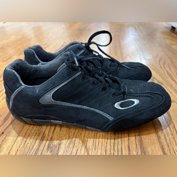 ***RARE*** Oakley Kart Racing Division Black Suede Leather Shoes